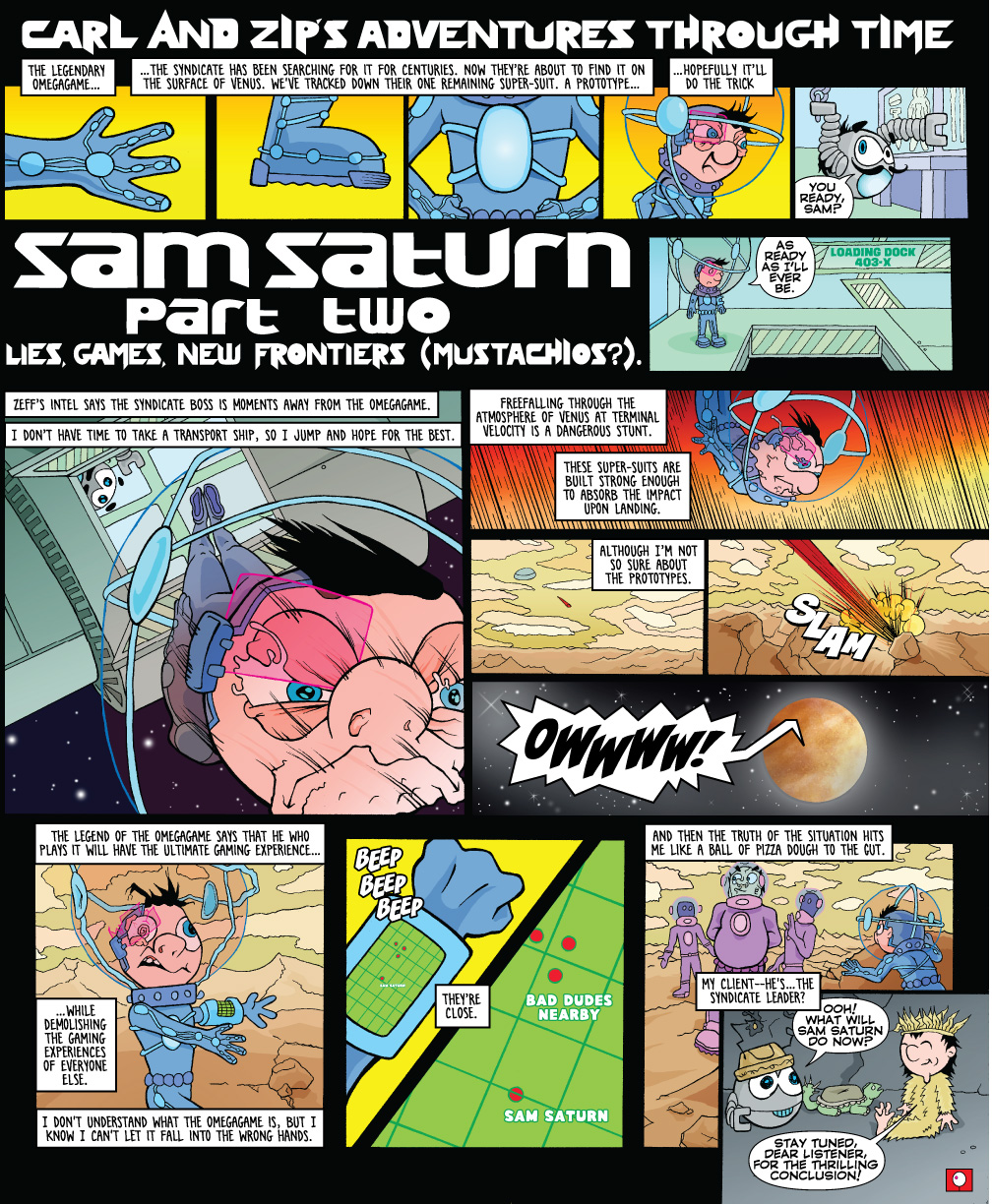 Sam Saturn–Part Two!